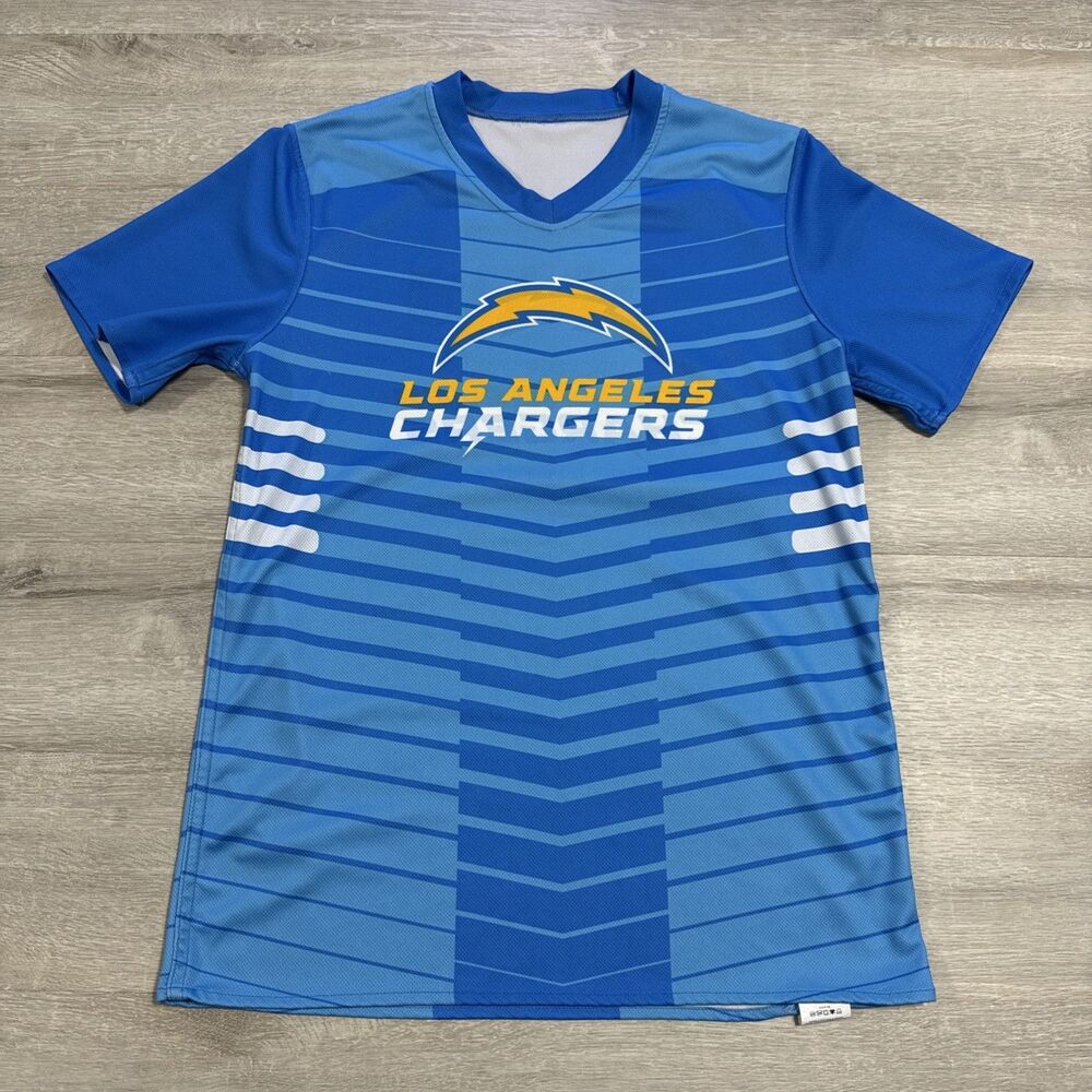 Los Angeles Chargers NFL Flag Football Men's Reversible Jersey Size Small